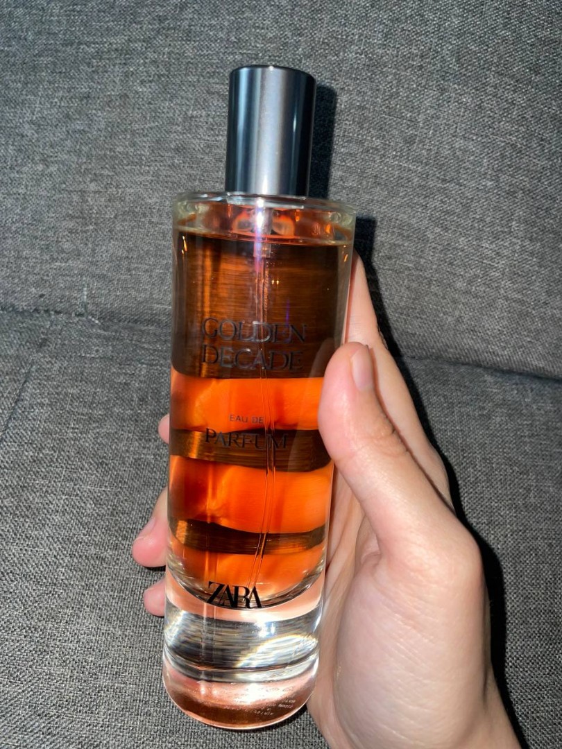 Zara Golden Decade Parfum, Beauty & Personal Care, Fragrance & Deodorants  On Carousell