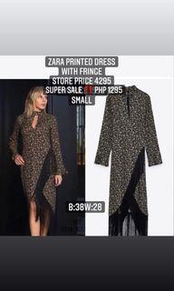 Zara printed dress (limited edition)