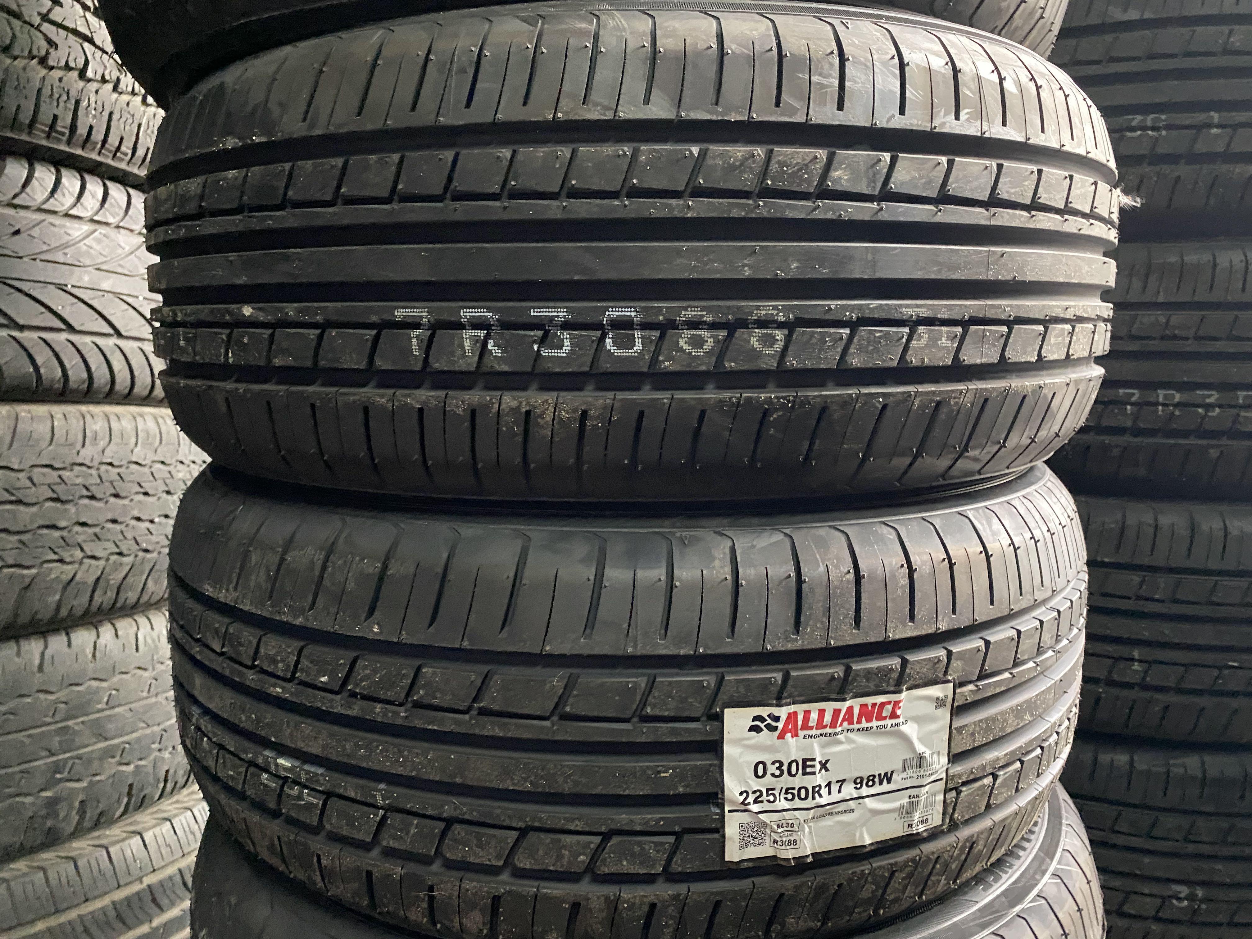 22550r17 Alliance Japan Bnew tire, Car Parts & Accessories, Mags and Tires on Carousell