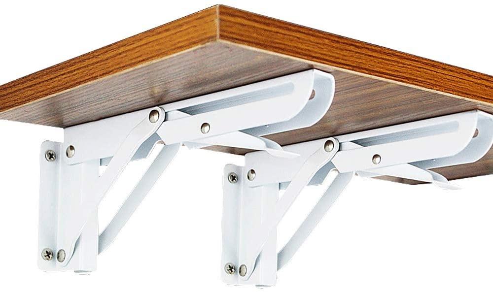 Folding bracket for wall cheap mounted table