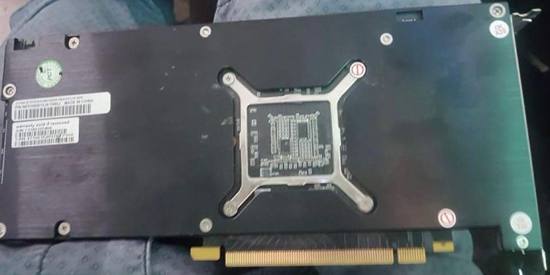 6gb GTX1060 Palit Jetstream 192 bit (Category: Computer Parts) located in Mandaluyong City. Submitted by l2ayne (Listing ID 1119057774, Image 2). Description: 6gb GTX1060 Palit Jetstream 192 bit RGB lighting Dual Fan with backplate No box Price 15k only Tested No Issue Tpc id l2ayne Pick up: Sta Ana Manila Accept COD via Lalamove Buyer will shoulder shipping fee Text or call for fast deal 09772189475.