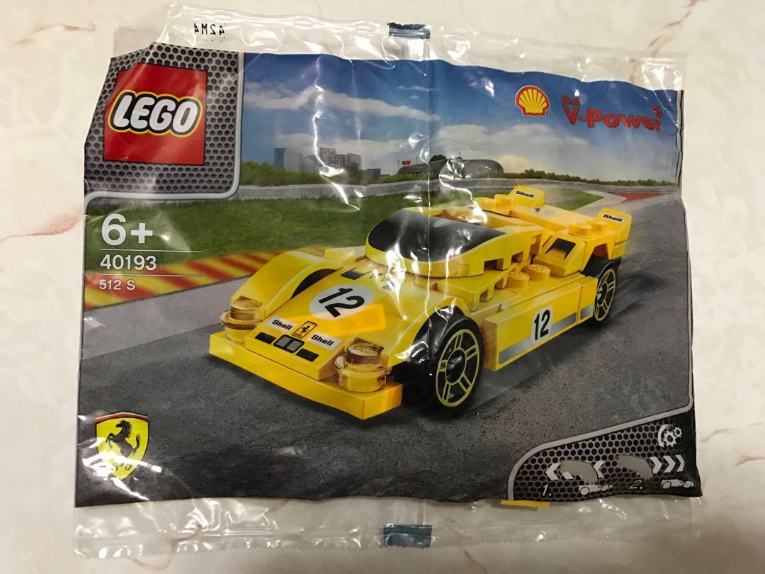 全新正版shell 法拉利ferrari 黃色跑車lego 模型車 興趣及遊戲 玩具 遊戲類 Carousell