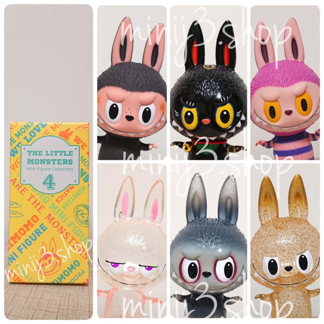 現貨) Pop Mart Labubu the little monsters 4 mini figure zimomo 妙 