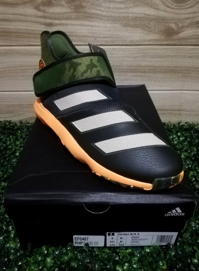 Adidas James Harden B/E 3, Size 9 Men, Men's Fashion, Footwear, Sneakers on  Carousell
