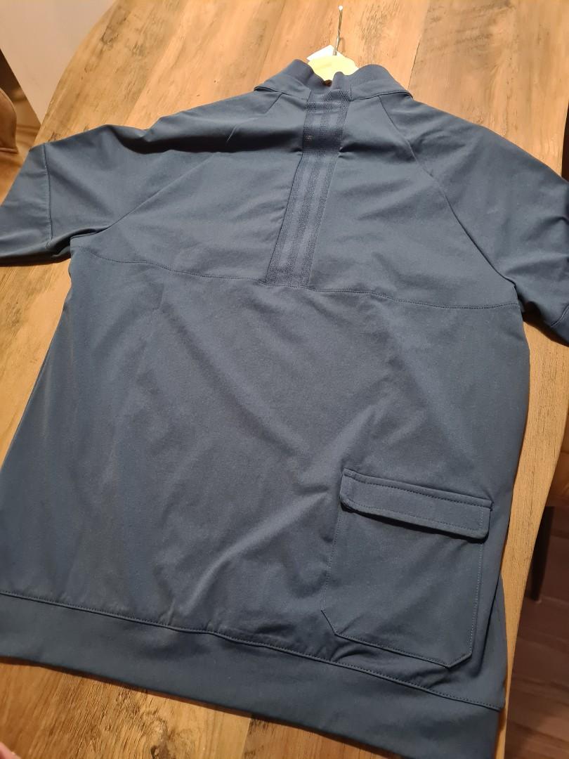 Golf wind sales jacket short sleeve