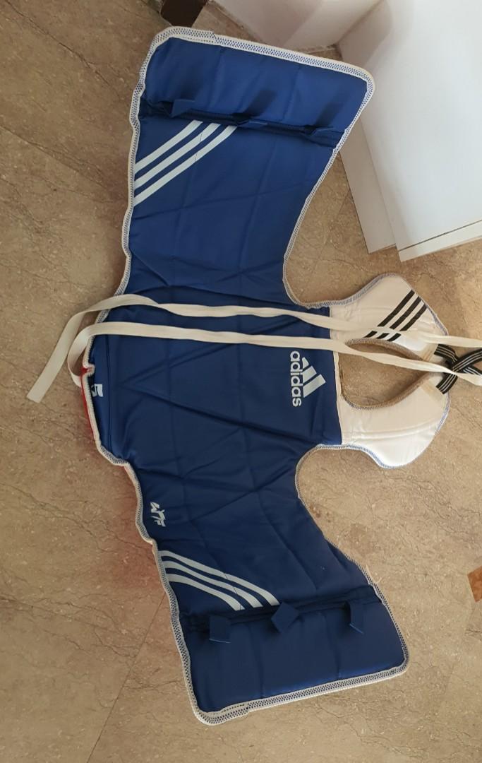 Adidas Taekwondo Chest Guard (XL), Sports Equipment, Other Sports