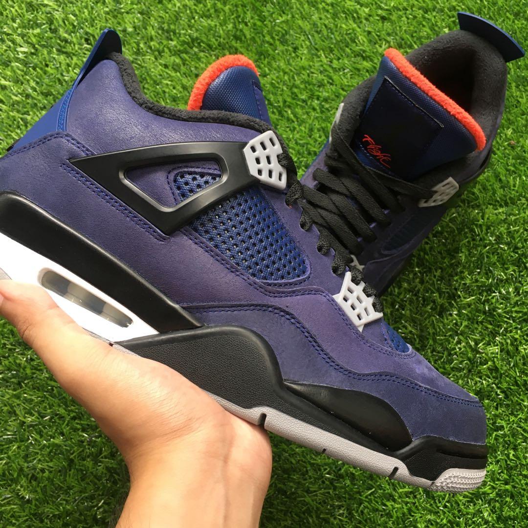 Jordan 4 hot sale winter blue