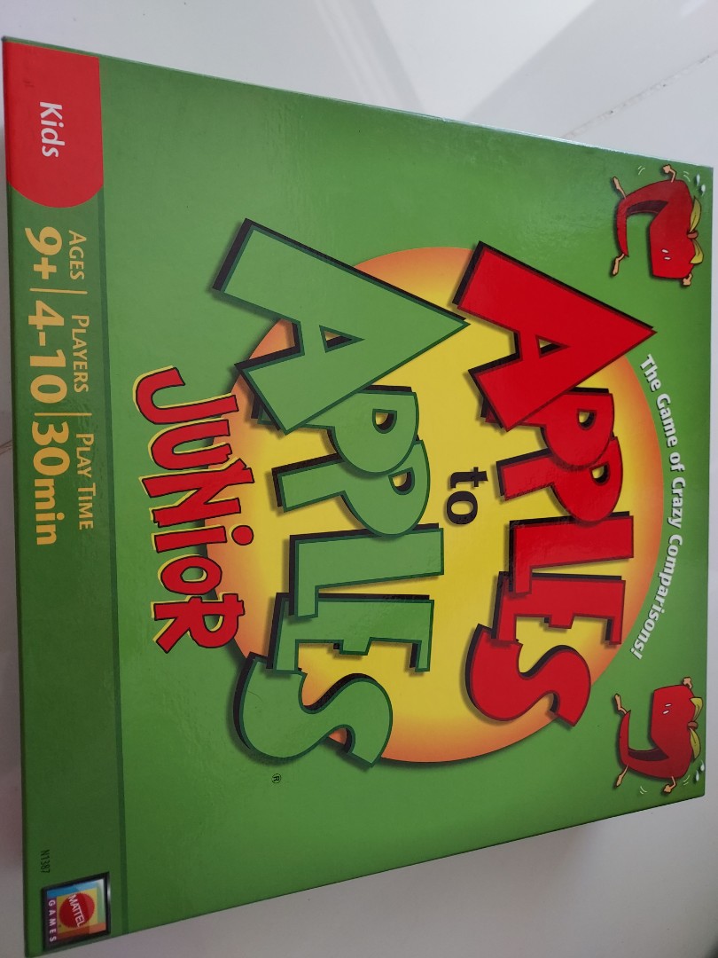 Apples to apples junior, Hobbies & Toys, Toys & Games on Carousell
