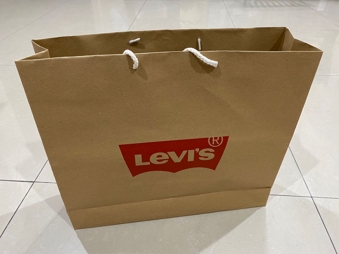 Paper on sale bag levis