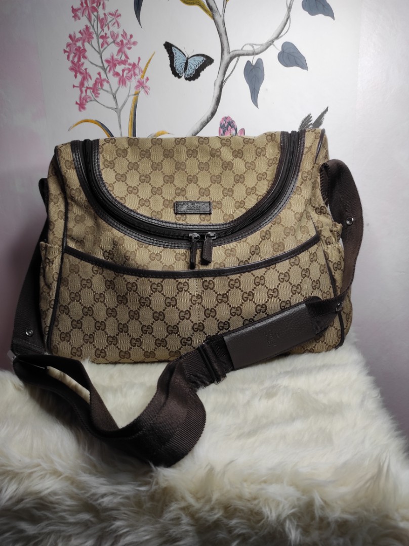 Gucci Diaper Bag, Luxury, Bags & Wallets on Carousell