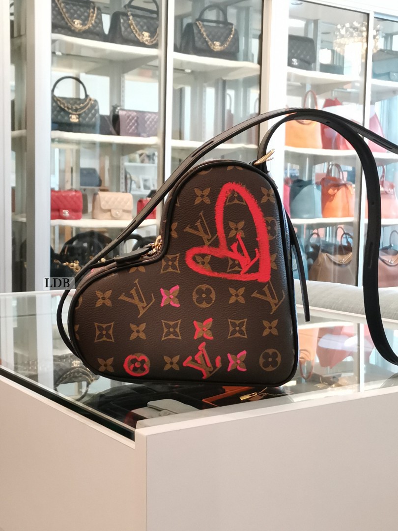 Louis Vuitton Limited Edition Sac Coeur Heart box, Luxury, Bags & Wallets  on Carousell