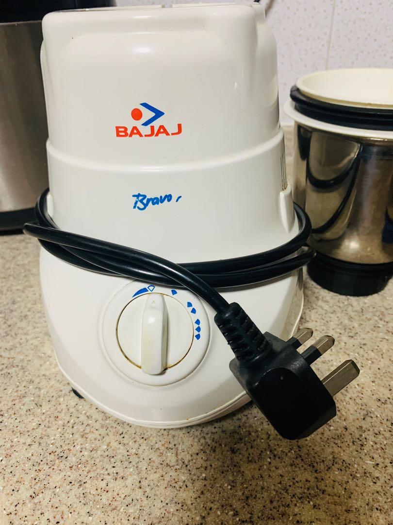 bajaj bravo 3 jar mixer grinder