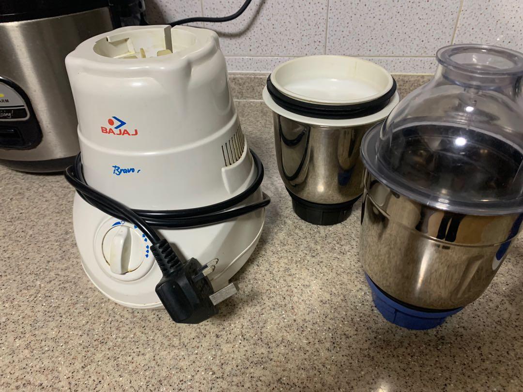 bajaj bravo 3 jar mixer grinder
