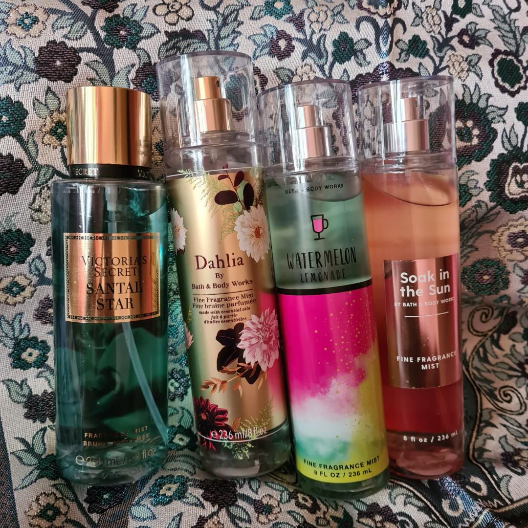 Bath & Body Works Dahlia Watermelon Lemonade Soak in the Sun Victoria