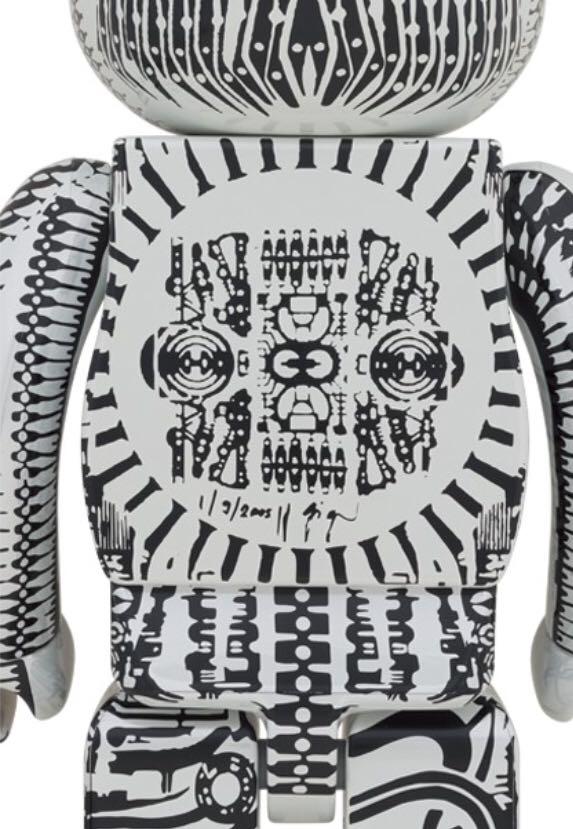 新品未開封1000％ BE@RBRICK H.R.GIGER ベアブリック 白 新品未開封☆1000％ BE@RBRICK  ベアブリック 白 MEDICOM TOY