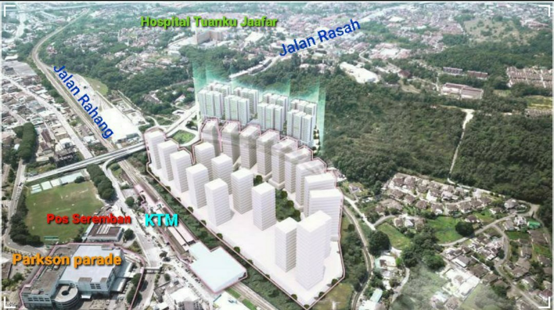 Biggest Yard In Seremban Project New Apartment Mampu Milik 
