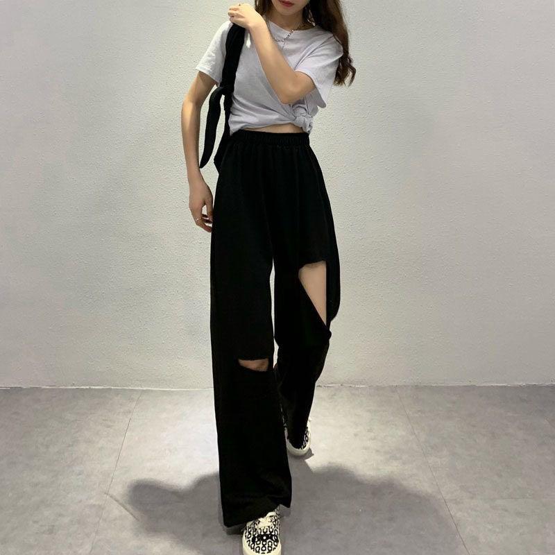 Sweatpants ripped best sale