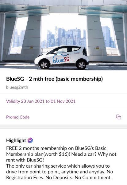 Bluesg fees deals