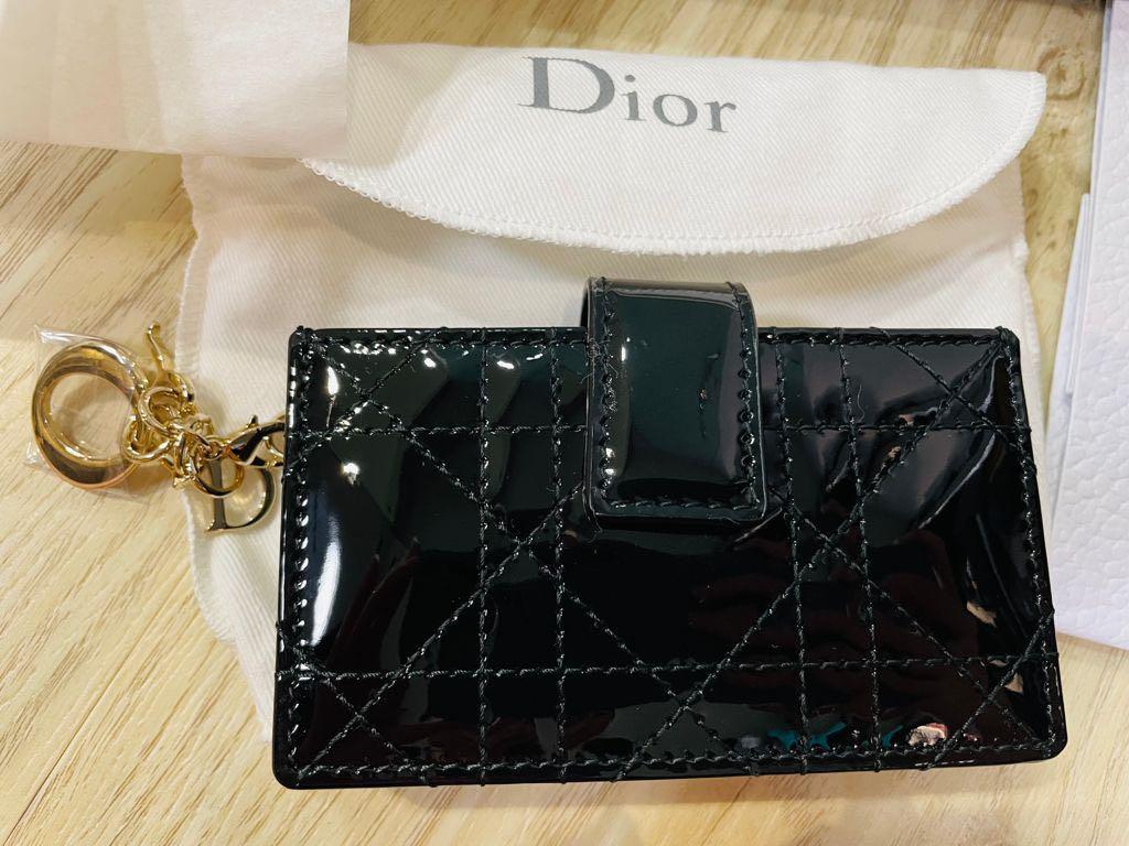 Shop Christian Dior LADY DIOR LADY DIOR 5-GUSSET CARD HOLDER S0074ONMJ_M89P  by sweetピヨ