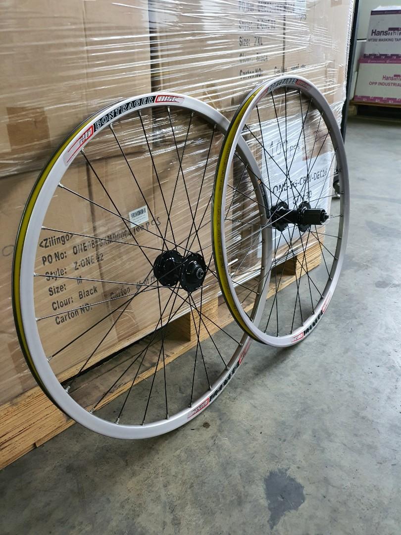 Bontrager Select Disc 26er Old School Wheelset Silverish Gun