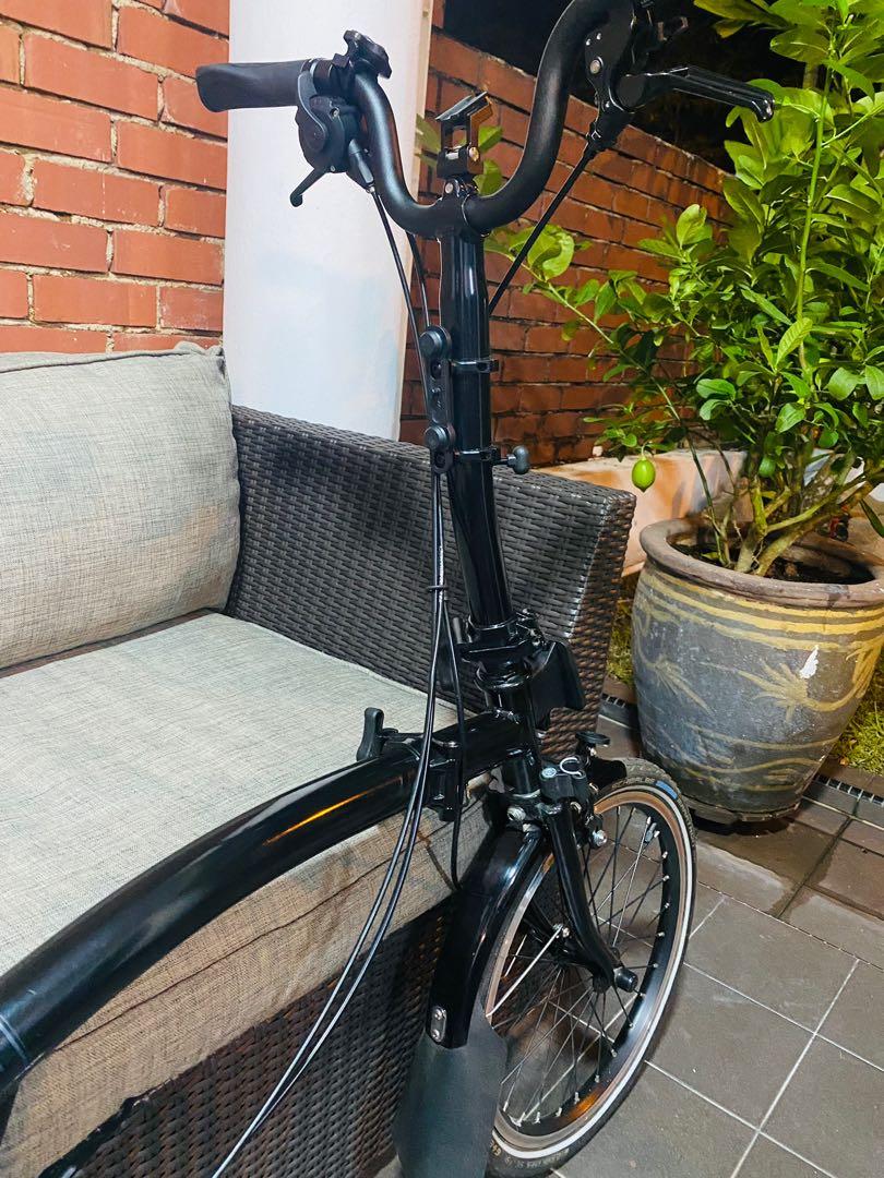 Brompton Black M2 Black Edition, Sports Equipment, Bicycles & Parts ...
