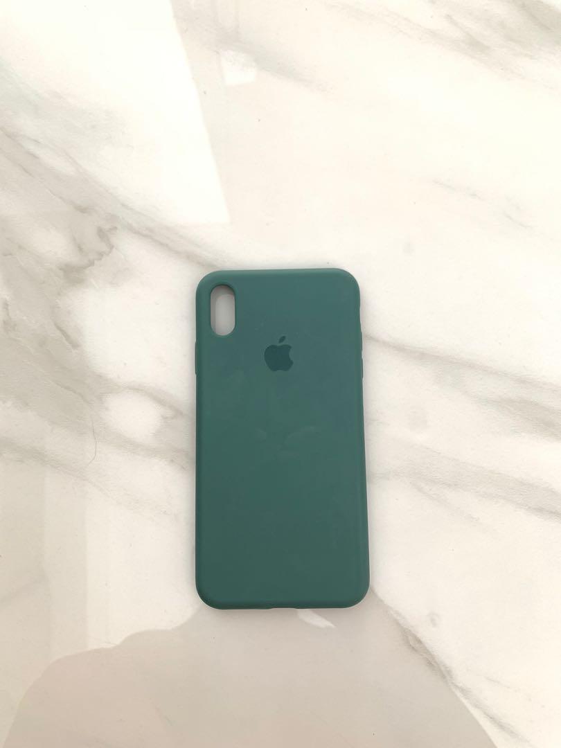 Case iPhone XS Max forest green