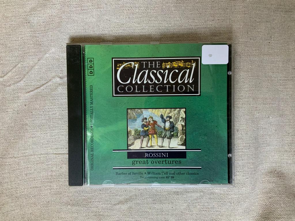 Cd 0011 The Classical Collection Rossini Great Overture Barber Of Seville William Overture And Others Classics Music Media Cd S Dvd S Other Media On Carousell