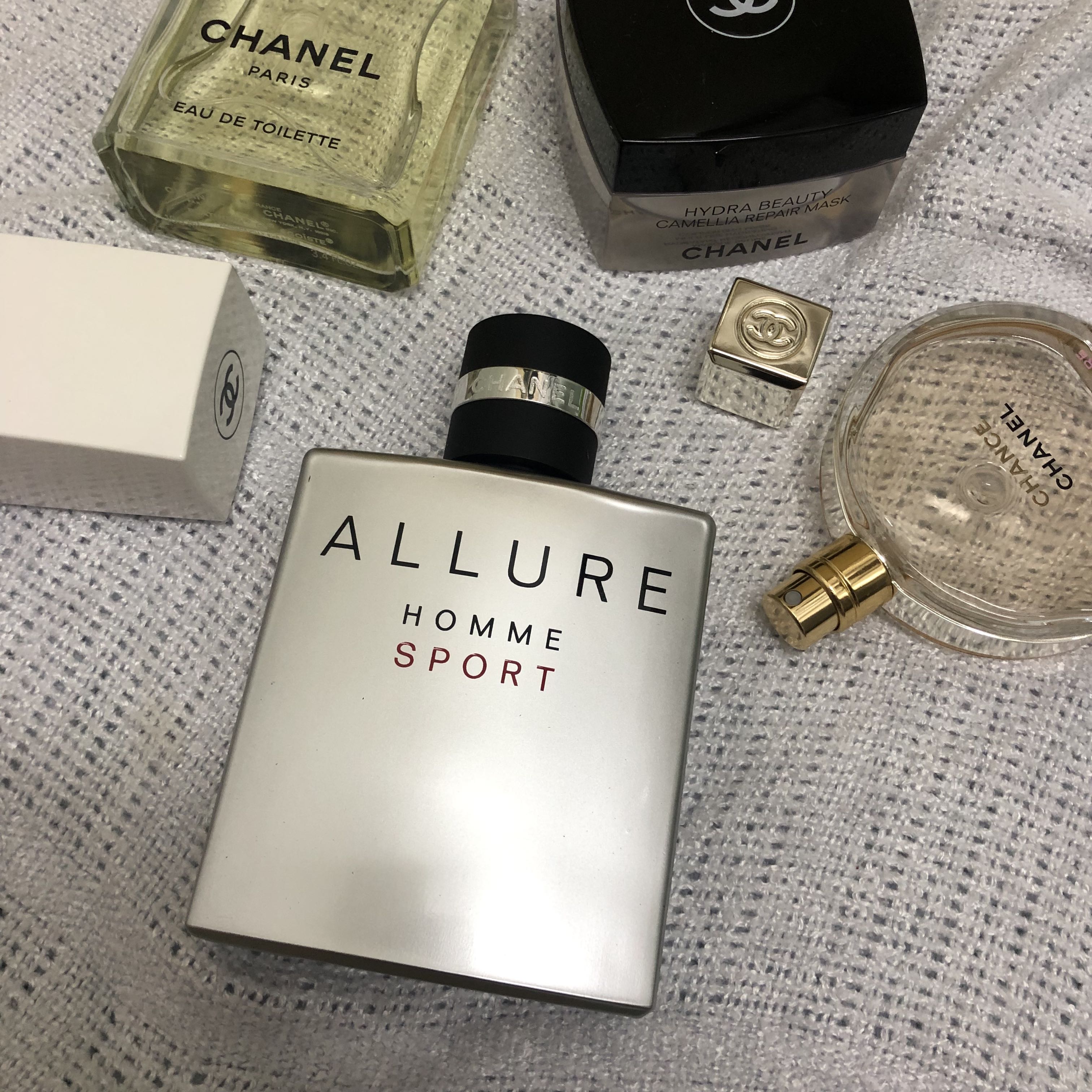 Chanel Allure Homme Sport, Beauty & Personal Care, Fragrance & Deodorants  on Carousell