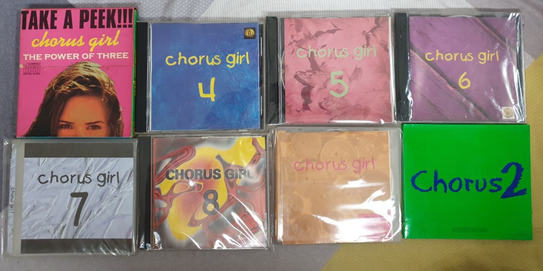 Chorus Girl CD lot sale, Hobbies & Toys, Music & Media, CDs & DVDs on