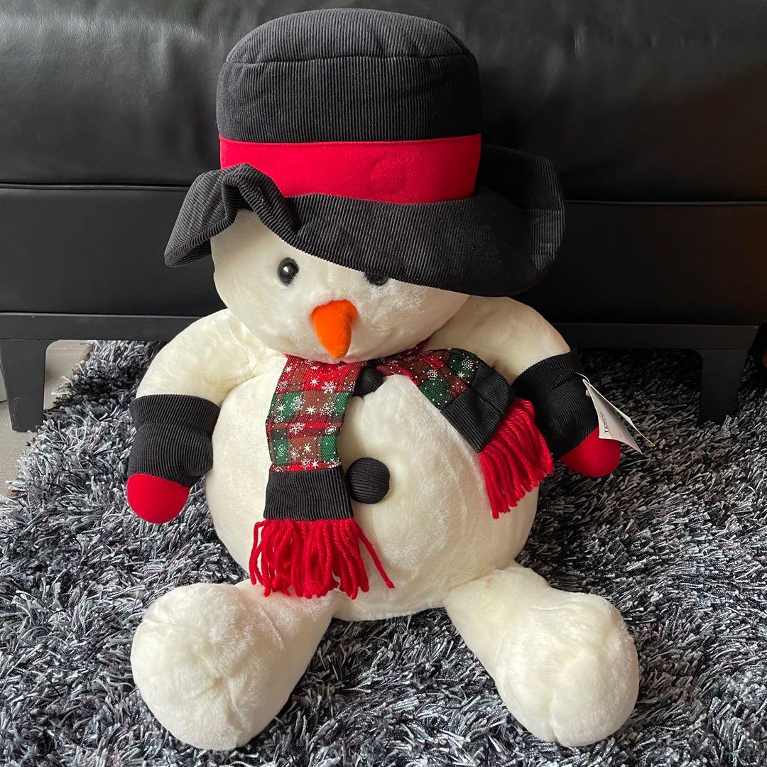 christmas snowman teddy