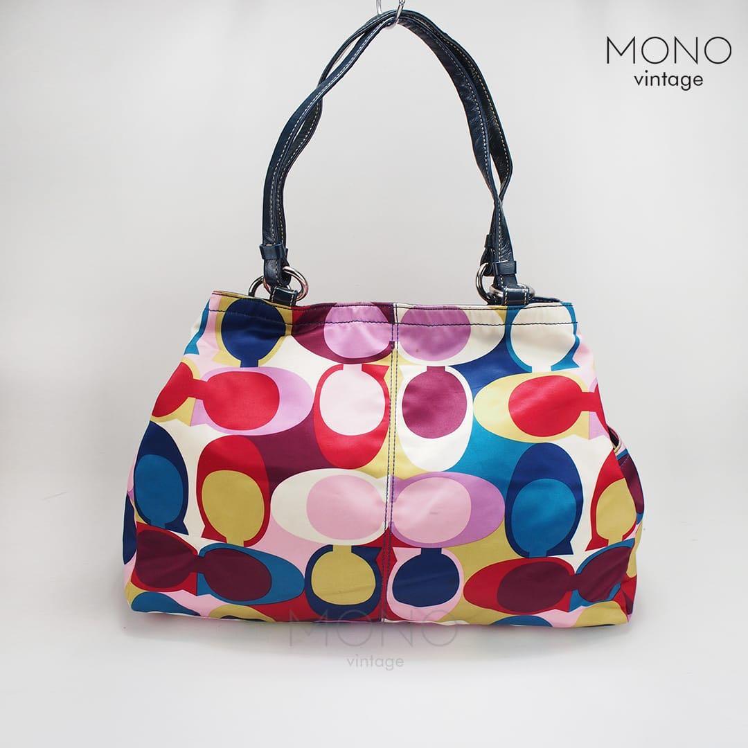 Multi coloured best sale shoulder bag