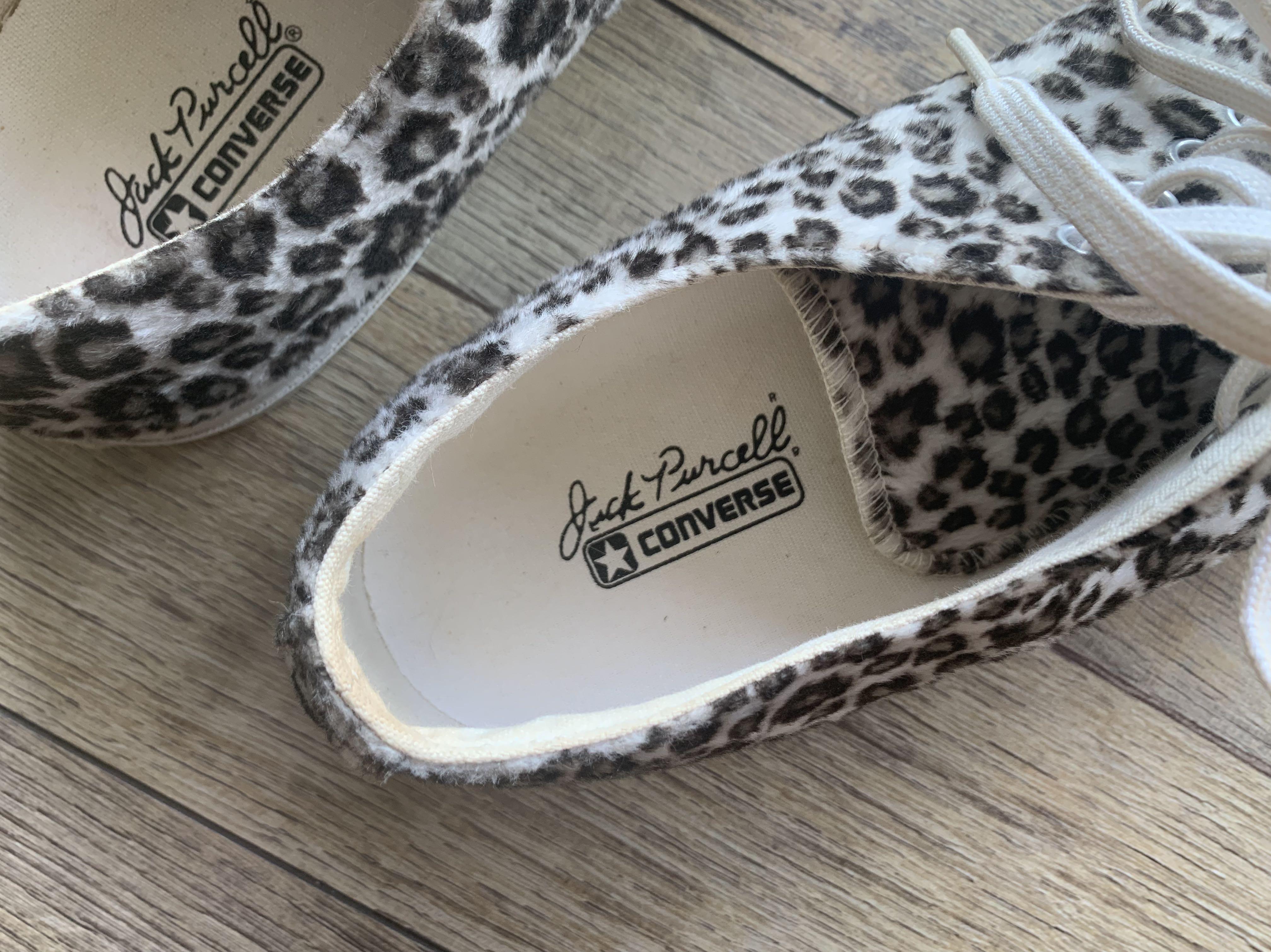 Converse hotsell ballet leopard