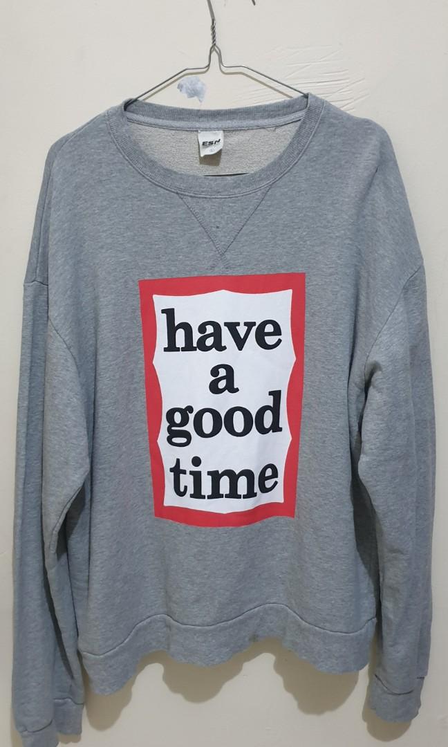 crew neck have a good time