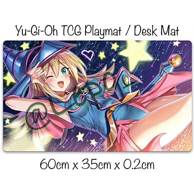 Dark Magician Girl Tcg Ocg Playmat Yugioh Card Game Desk Mat Pad With Or Without Ygo Card Grid 9373