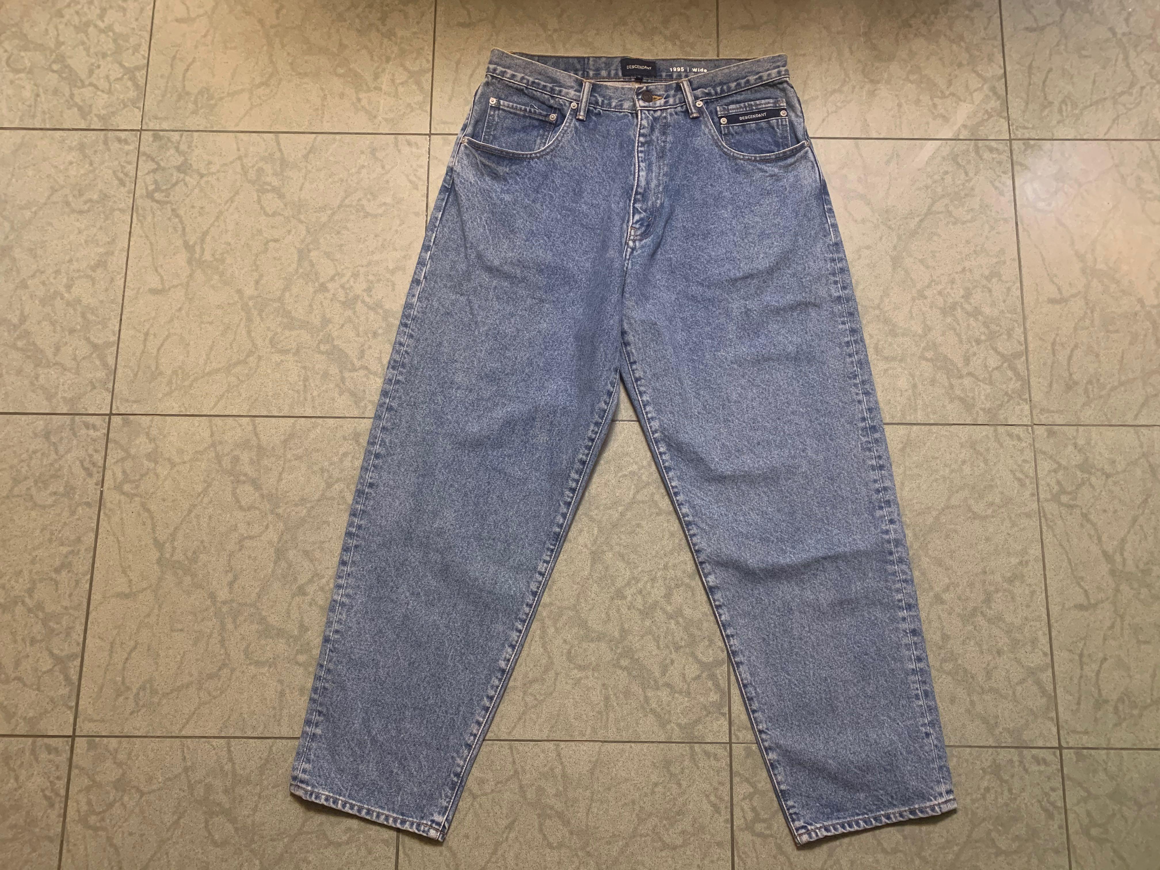 Descendant 1995 Baggy Jeans dcdt, 男裝, 褲＆半截裙, 牛仔褲- Carousell