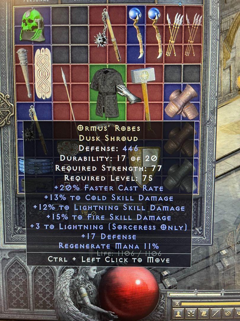 Diablo 2 Ormus Robe, Video Gaming, Gaming Accessories, InGame Products