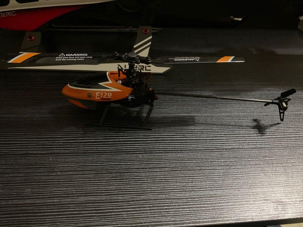 Eachine E129 (Category: Remote Control Toys) located in Singapore. Submitted by breit76 (Listing ID 1119159298, Image 1). Description: This is my spare heli. Flown once to test only.Condition 10/10.Does not come with Tx or batts etc. .