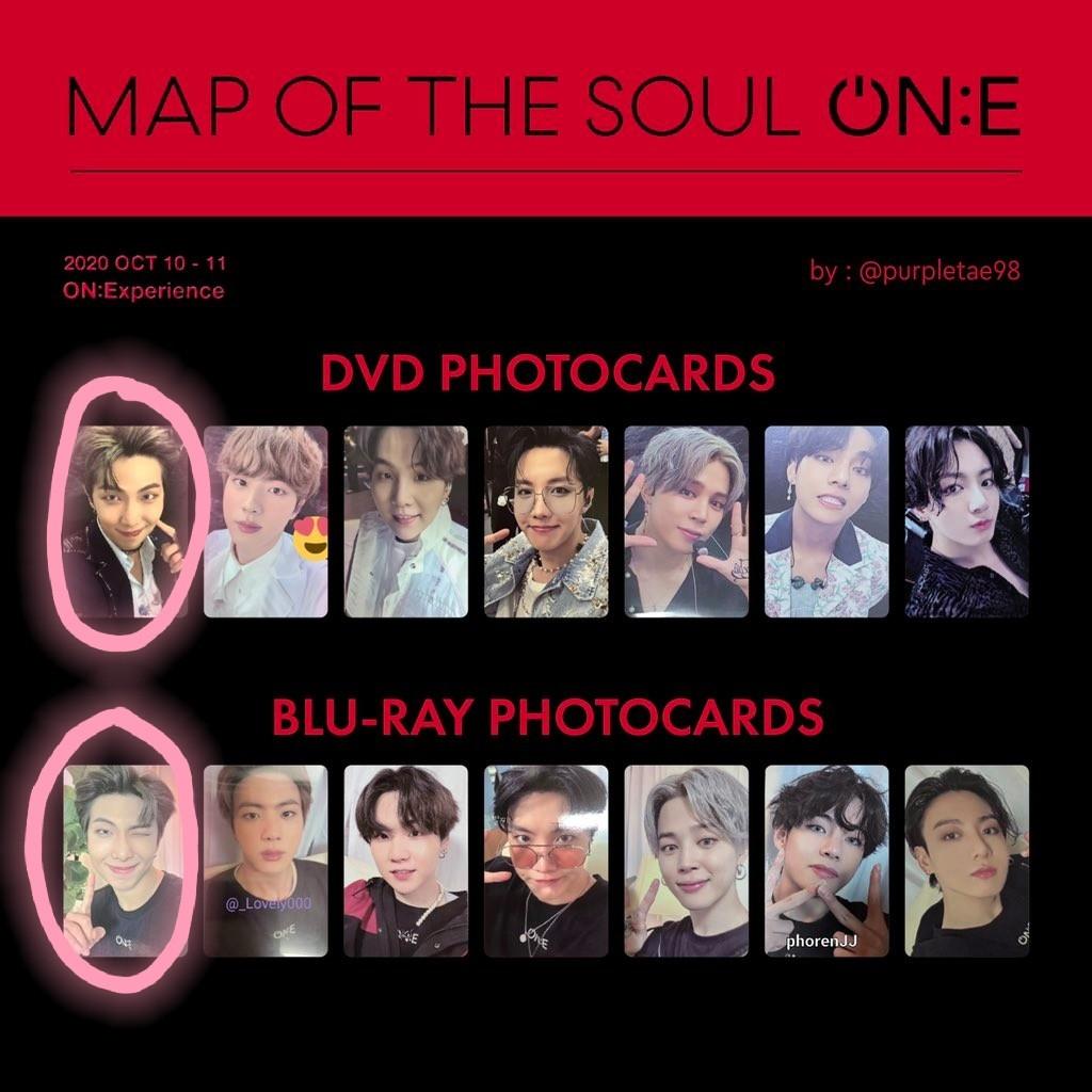 WTT/LF] BTS MOTS ON:E DVD Bluray RM Namjoon PC Memories of 2020 