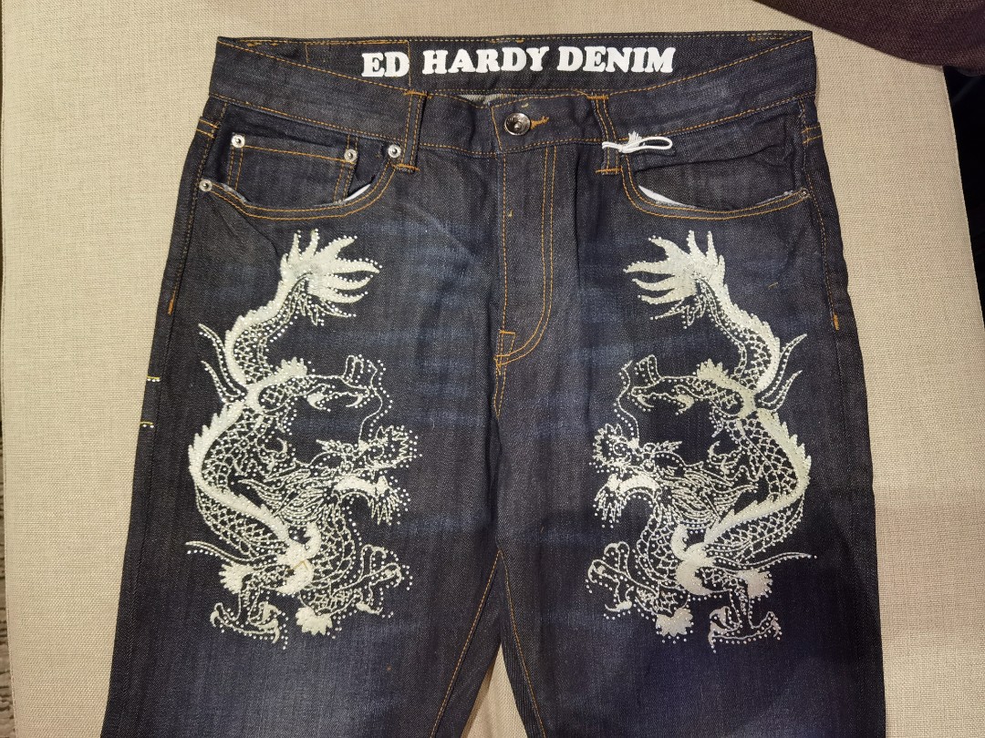 Ed hardy dragon jeans online