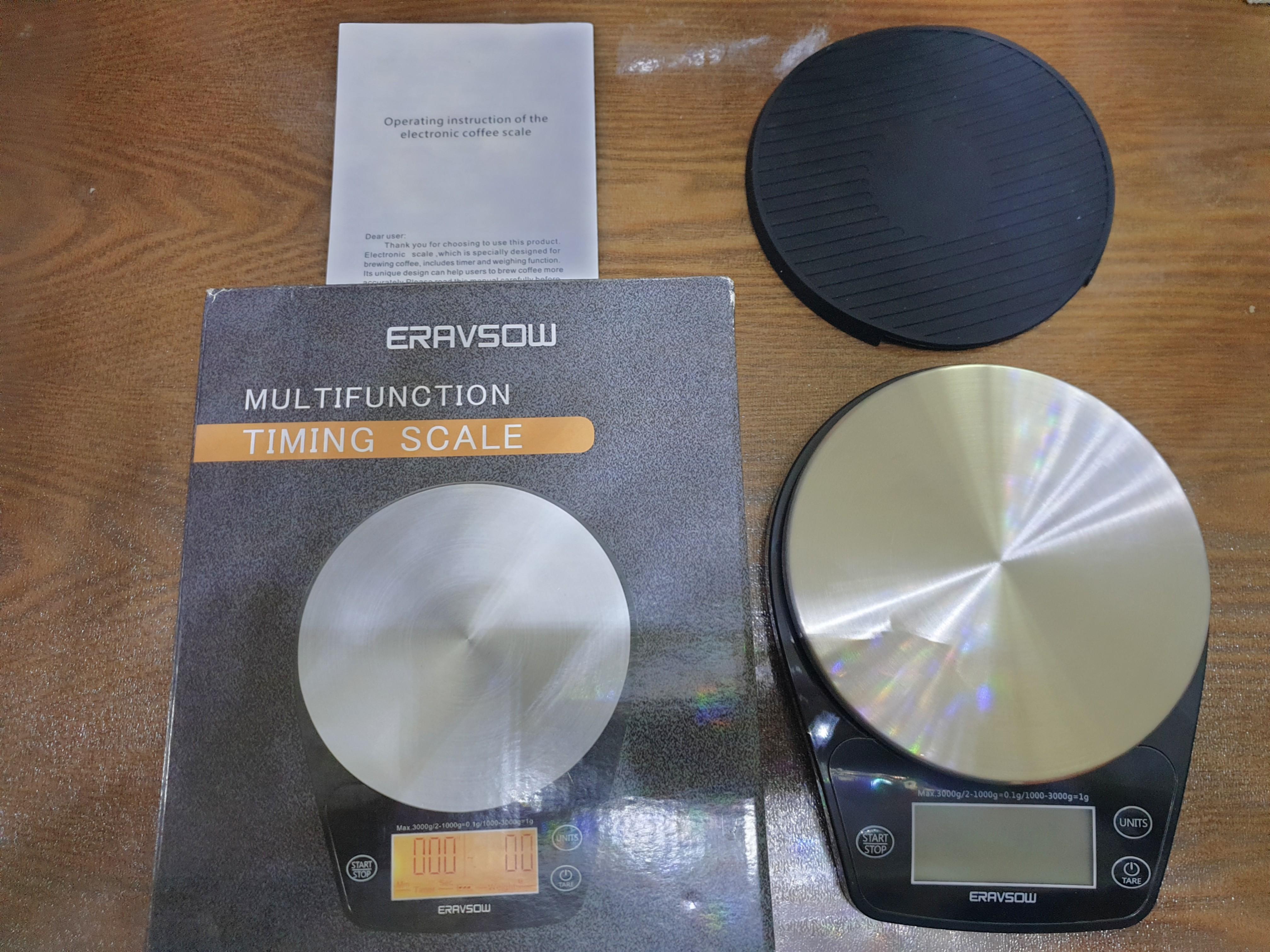 Electronic coffee scale, multifunction timing scale, coffee scale