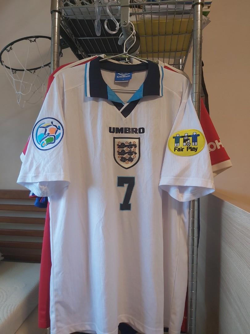 England 1996 Retro Football Jersey