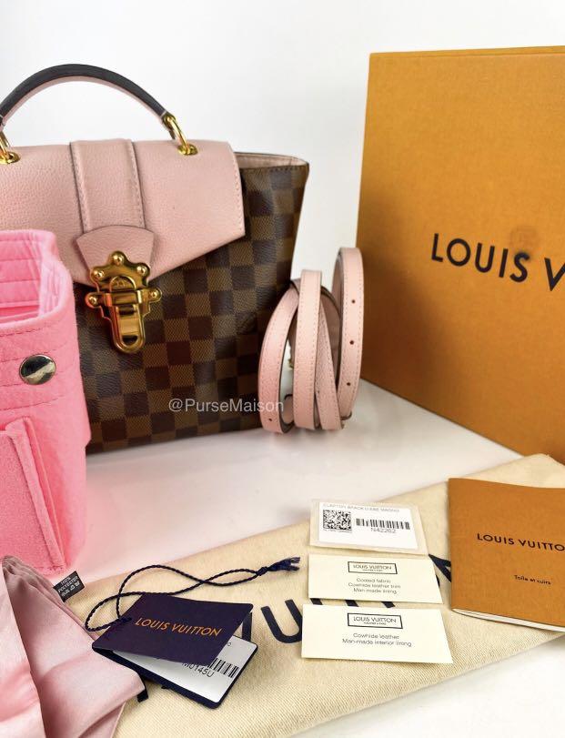 Louis Vuitton Clapton Backpack Magnolia Pink Damier Ebene, Luxury, Bags &  Wallets on Carousell