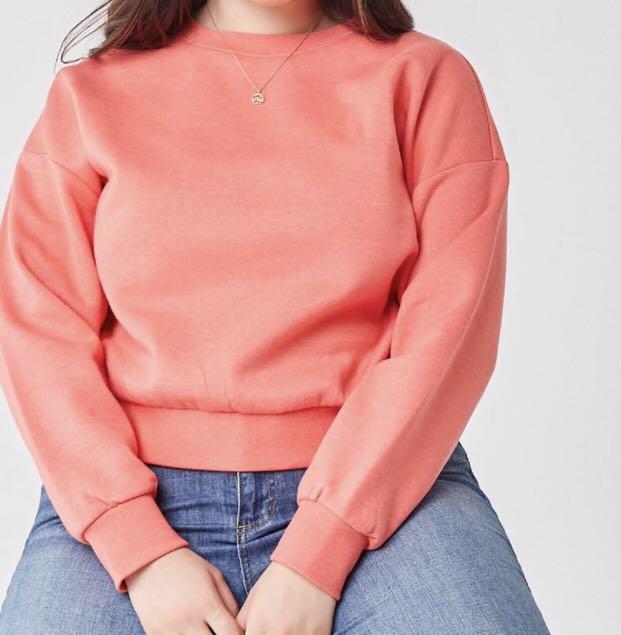 F21 plus size Sweatshirt (Category: Coats, Jackets and Outerwear) located in Quezon City. Submitted by mondching (Listing ID 1119094138, Image 2). Description: 1X SIZE.