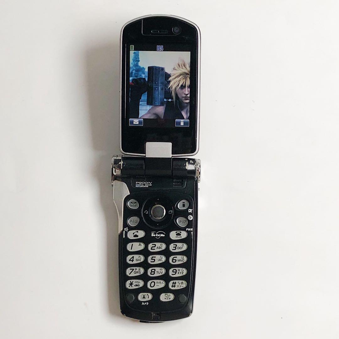 Final Fantasy VII Advent Children Cloud Strife Phone Panasonic FOMA