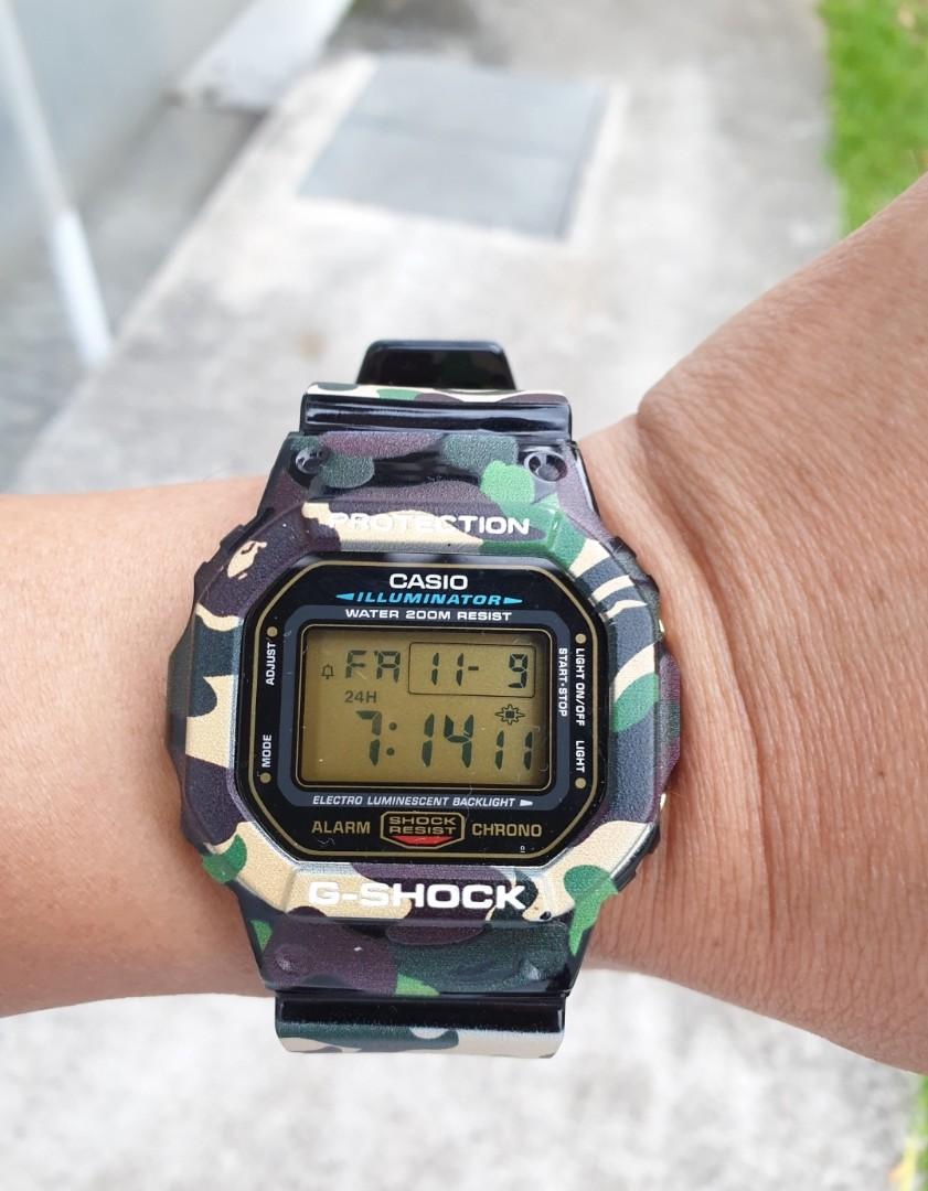 G shock replacement band and bezel online