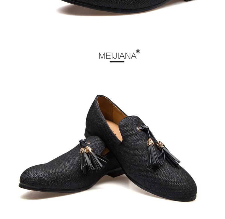 Gold red discount bottom loafers