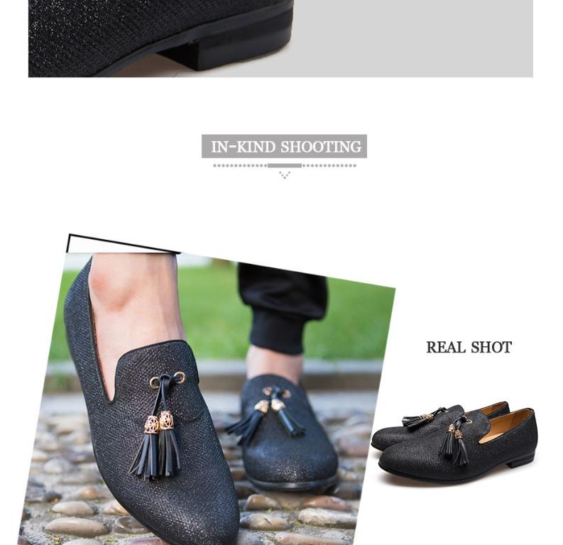 Gold red cheap bottom loafers