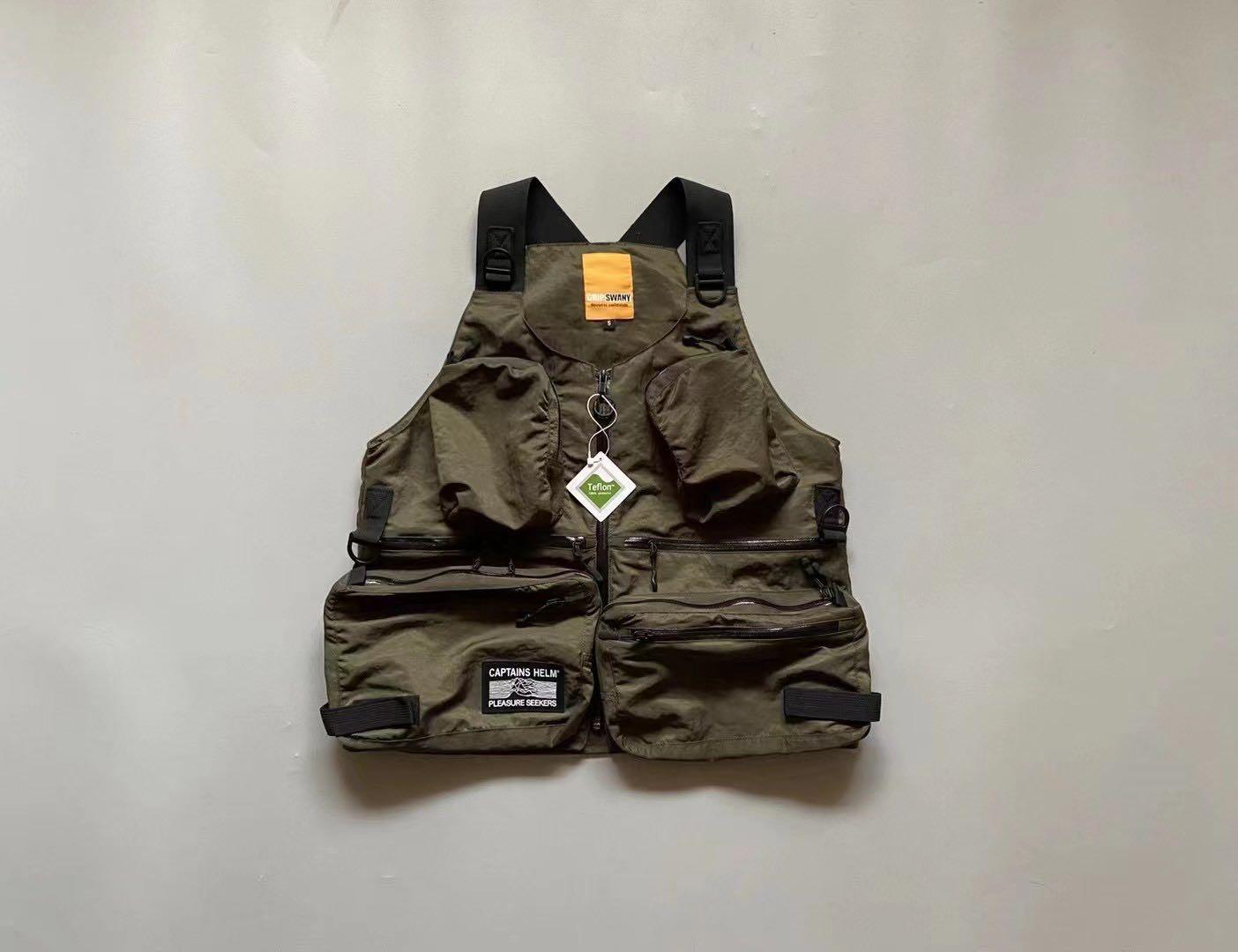 GRIP SWANY × CAPTAINS HELM FISHING VEST