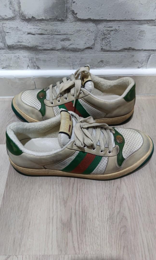 Gucci screener leather on sale