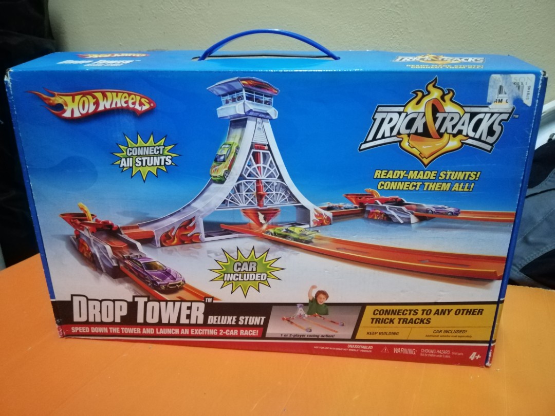 Hot wheels drop tower clearance